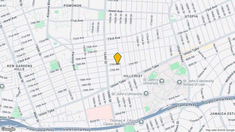 164-46 77th Ave Mapa y Detalles de la Ubicación