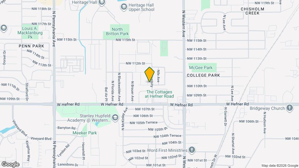 11200 Burnham Ave Map and Location Details