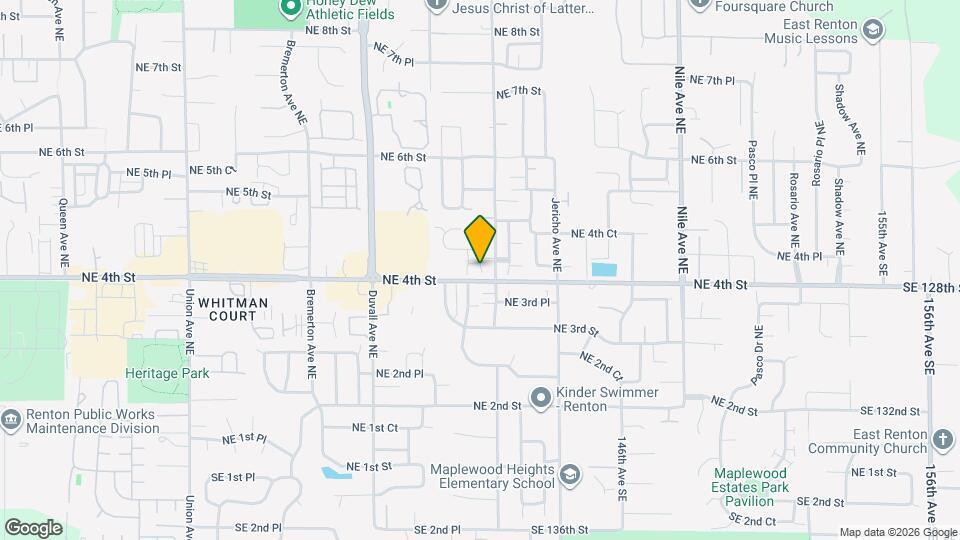 5031 NE 4th Pl Map and Location Details