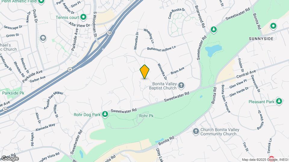 3326 Orchard Hill Rd Map and Location Details