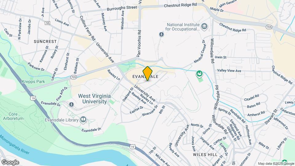 420 Harding Ave Map and Location Details