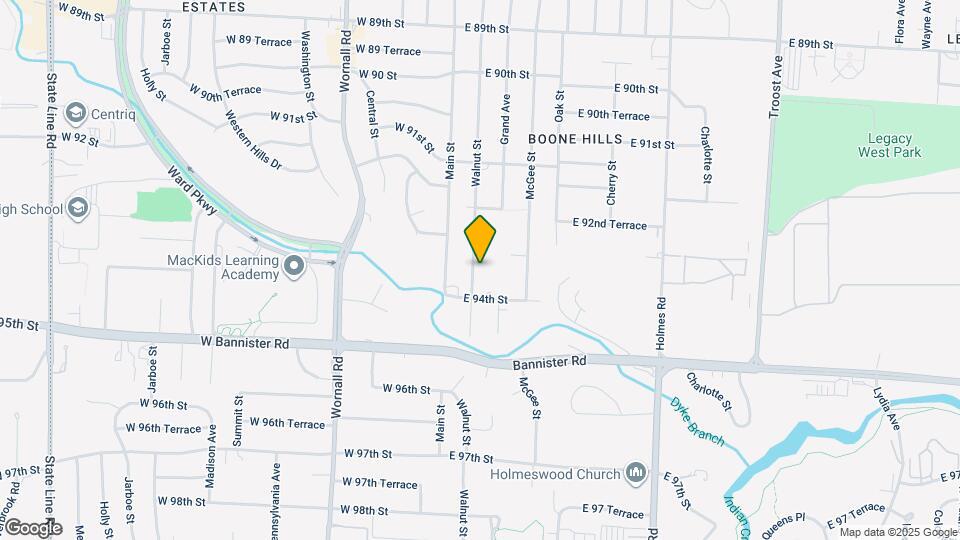 9311 Walnut St Mapa y Detalles de la Ubicación