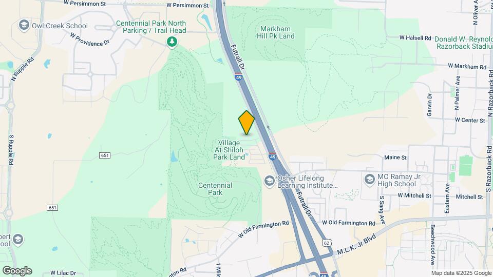 2858 W Redstone Dr Map and Location Details