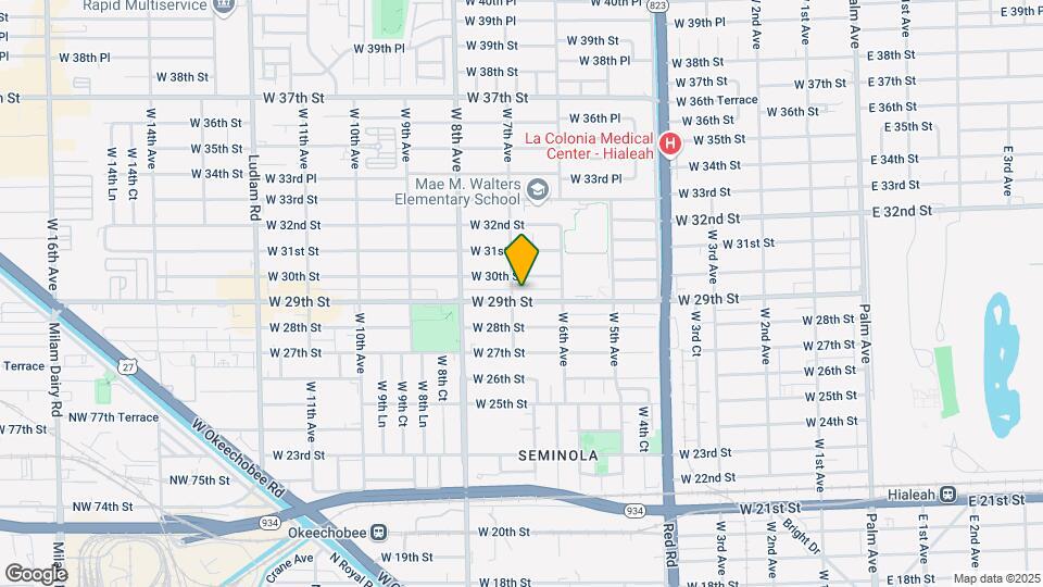 691 W 29th St Map and Location Details