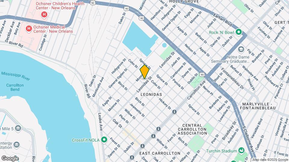 1808-1810 Leonidas St Map and Location Details