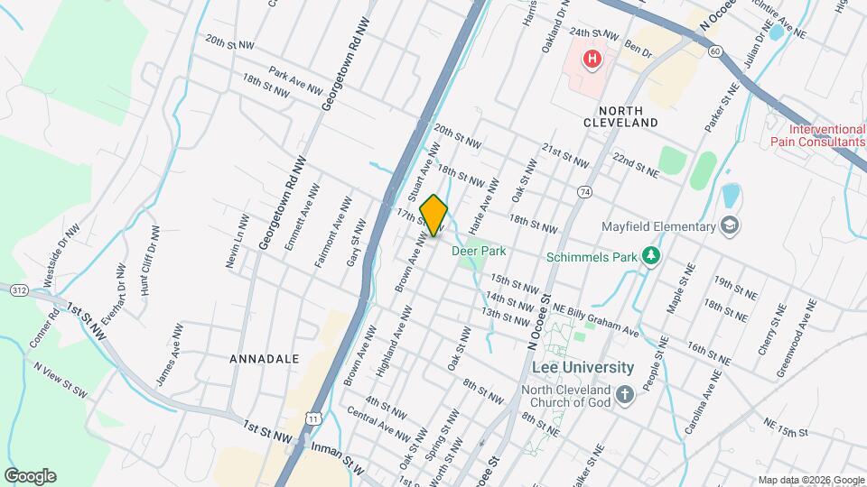 1533 Harle Ave NW Map and Location Details