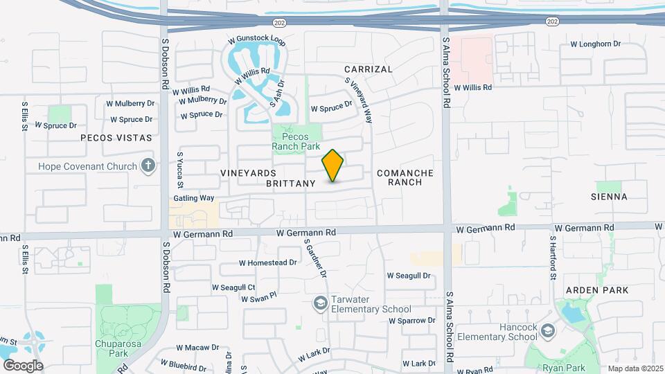 1415 W Musket Way Map and Location Details