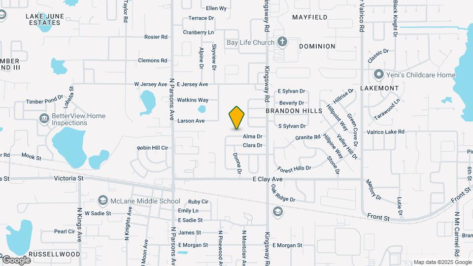 408 Alma Dr Map and Location Details