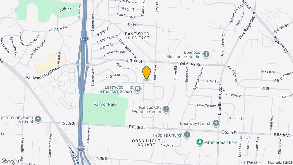 5211 Sycamore Ave Map and Location Details