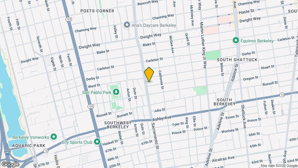 1511 Stuart St Map and Location Details