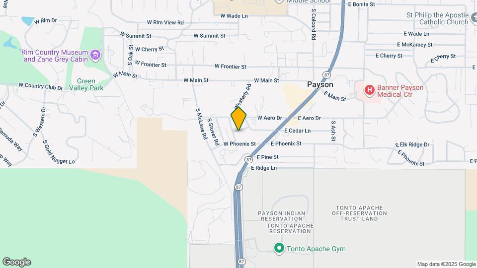 217 W Estate Ln Map and Location Details