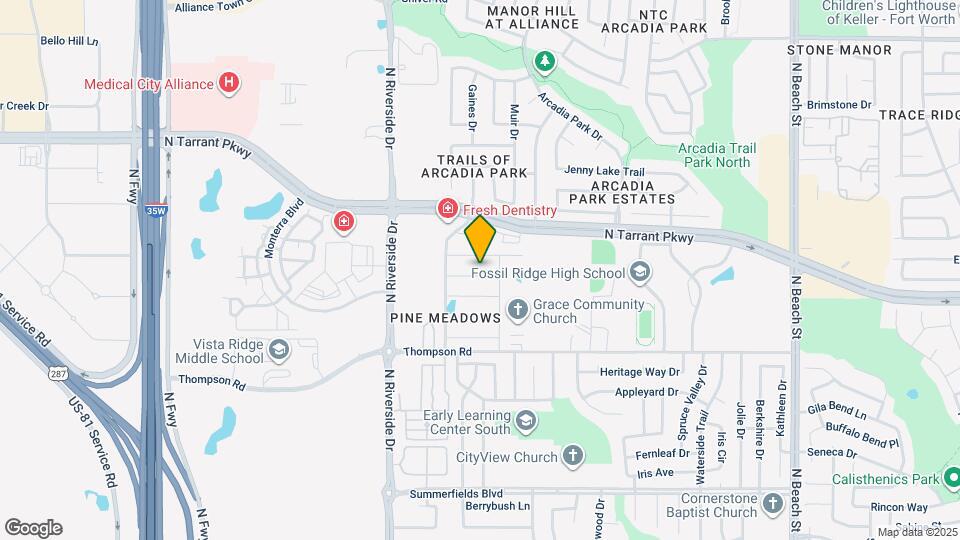 3733 Evergreen Ridge Rd Map and Location Details