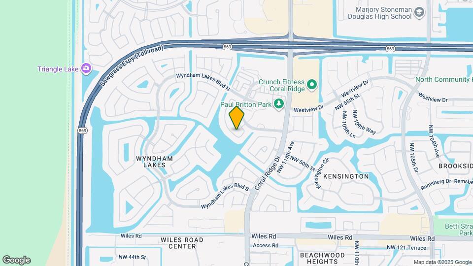 5219 NW 117th Ave Mapa y Detalles de la Ubicación