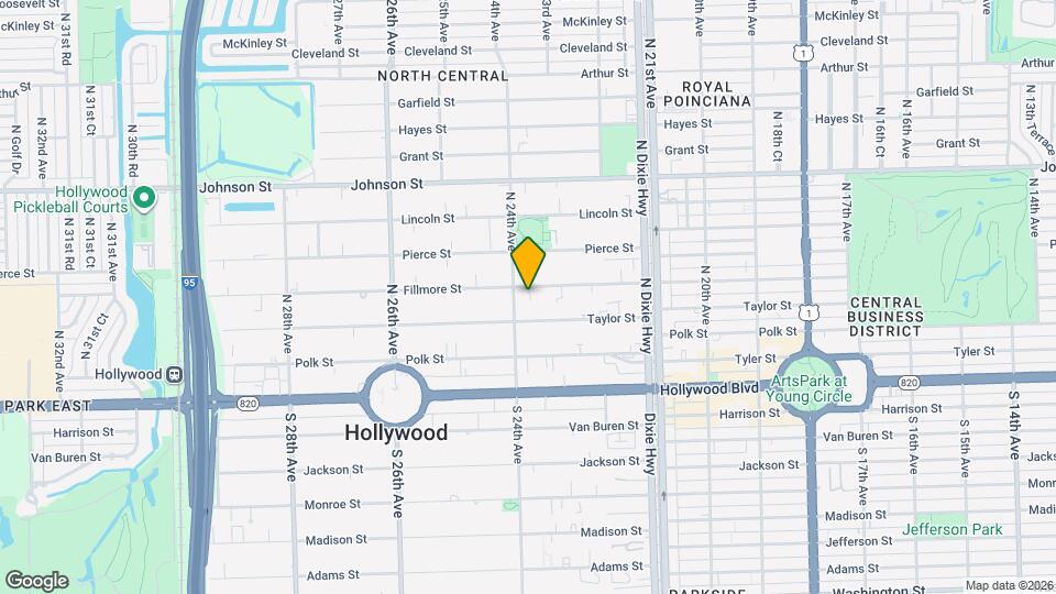 2332 Fillmore St Map and Location Details