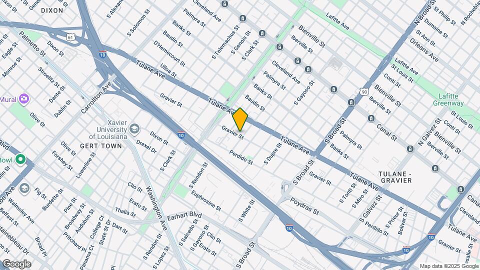 3205 Gravier Street, Unit Front Unit Map and Location Details