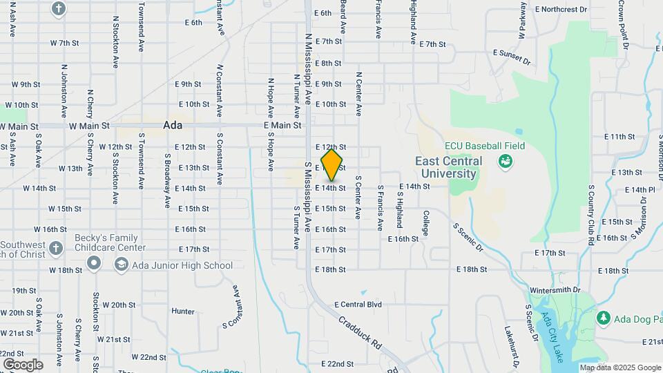 315 S Stonewall Ave Map and Location Details