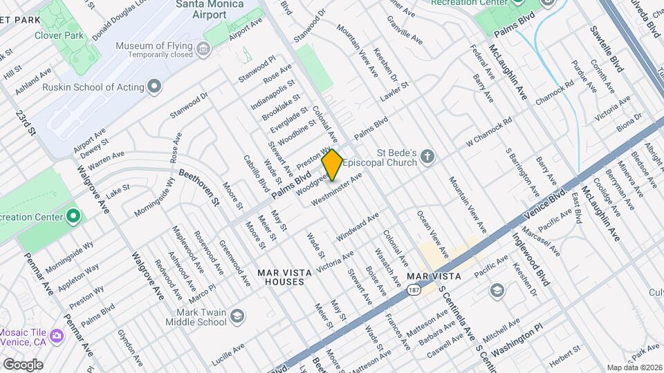 12561 Westminster Ave Map and Location Details