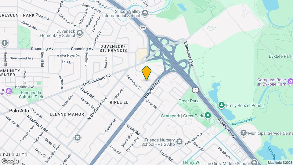 2375 Santa Catalina St Map and Location Details