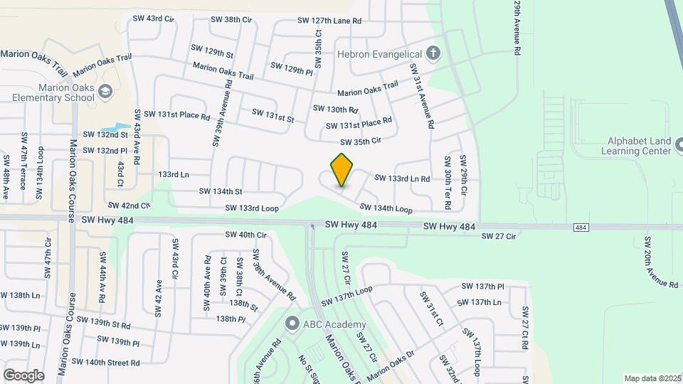 8531 SW 133rd Ln Rd Map and Location Details
