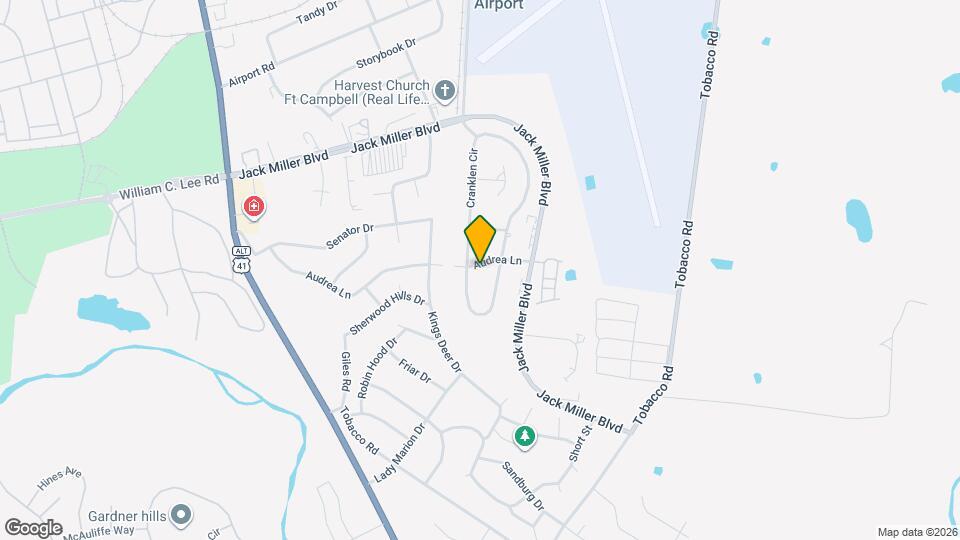 316 Audrea Ln Map and Location Details