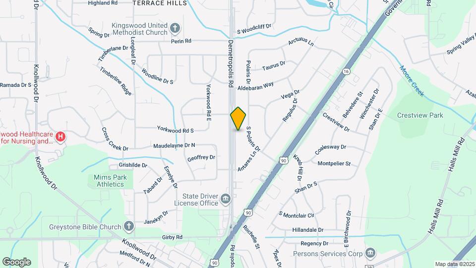 3105 Demetropolis Rd Mapa y Detalles de la Ubicación