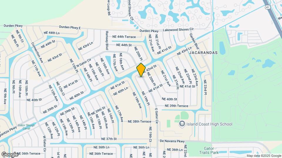 4134 E Gator Cir Map and Location Details