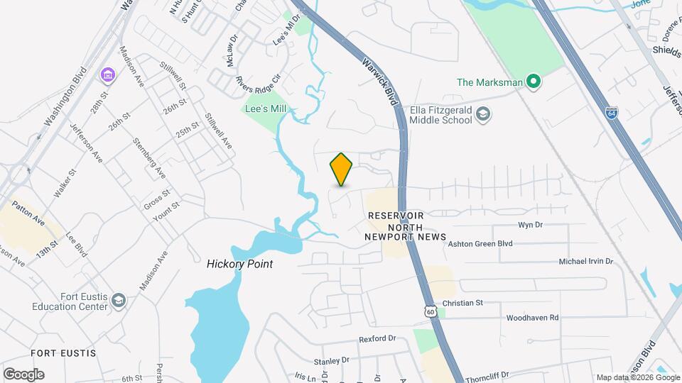 321 Warwick Landing Pkwy Map and Location Details