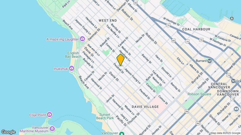 1419 Pendrell St Map and Location Details