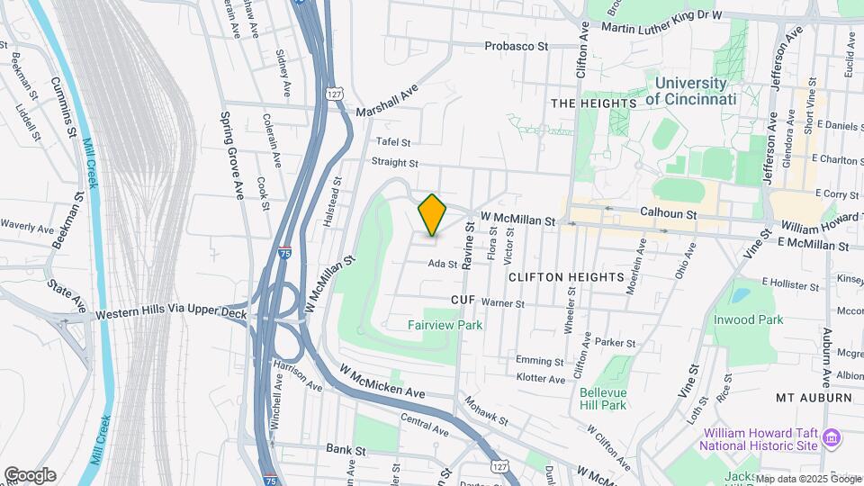 408 Southview Ave Map and Location Details