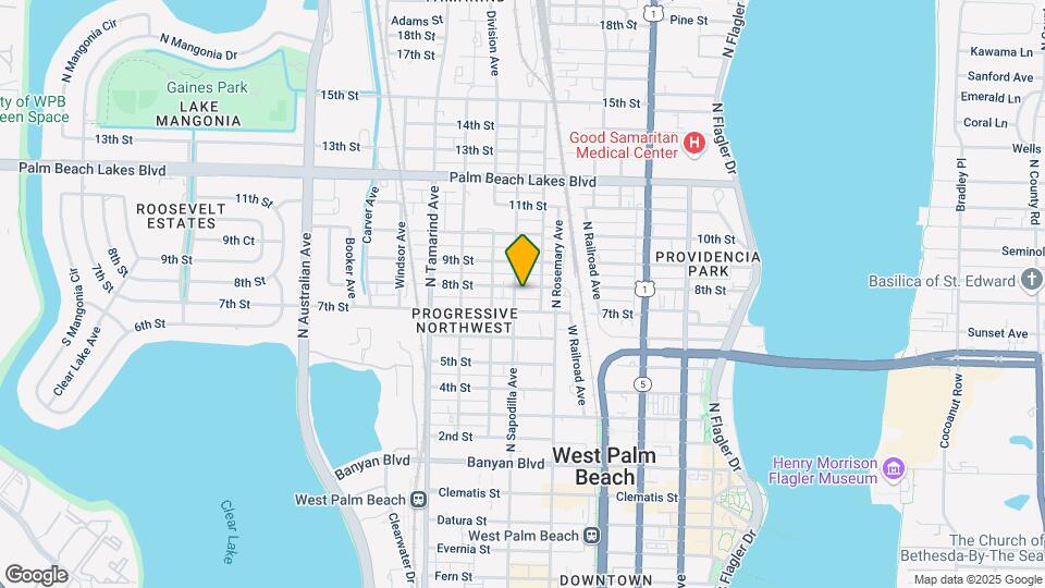 628 8th St Map and Location Details