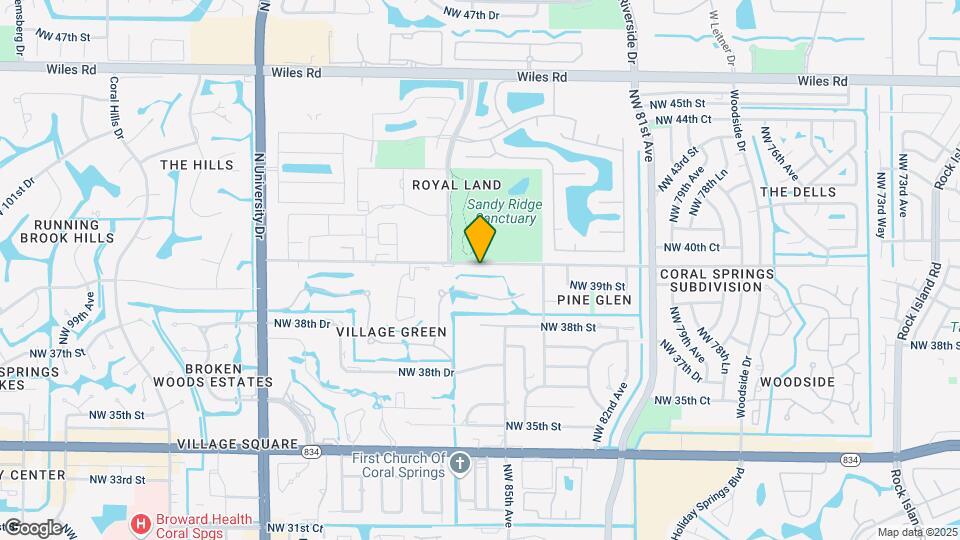 8600 NW 40th St Map and Location Details