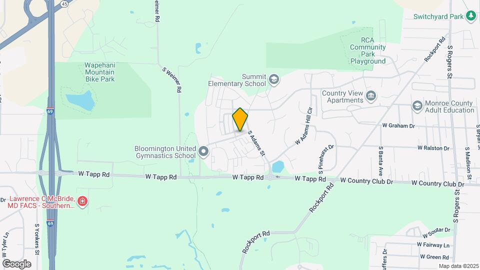 1722 W Sunstone Dr Map and Location Details