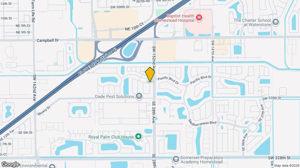 157 NE 27th Terrace Map and Location Details