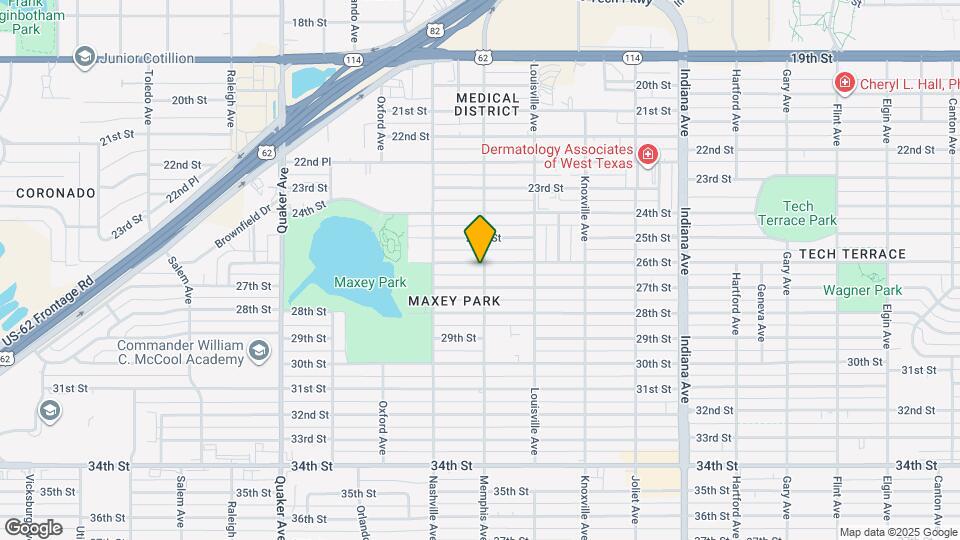 3801 26th St Map and Location Details