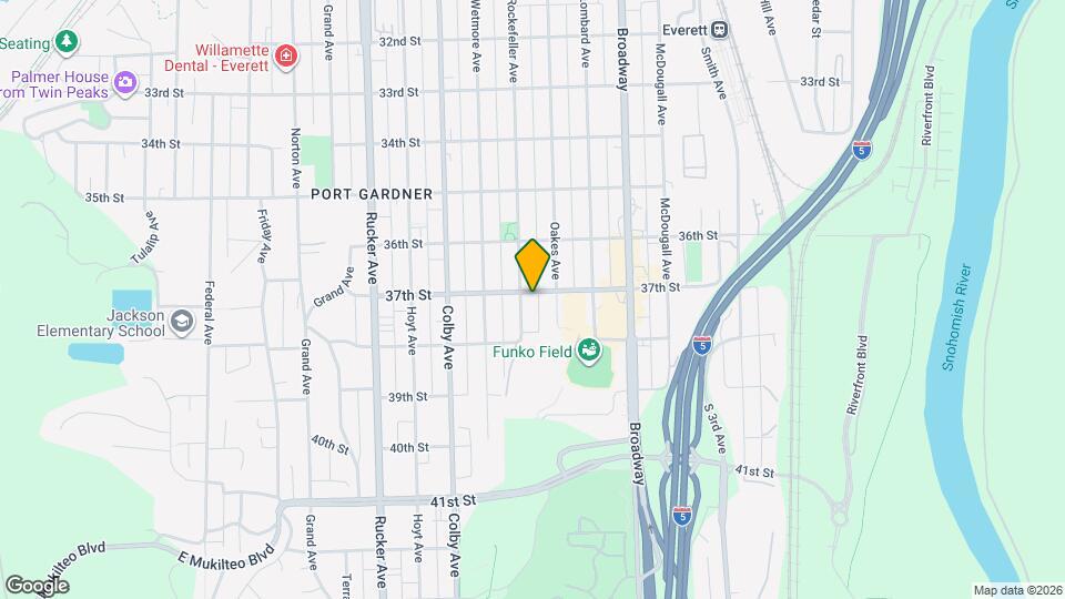 3701 Rockefeller Ave Map and Location Details