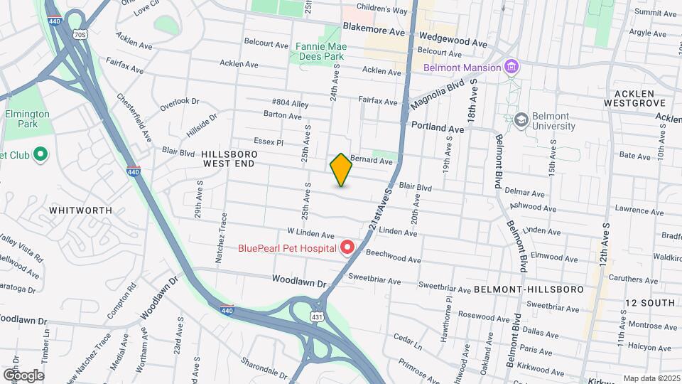 2124 Ashwood Ave Map and Location Details