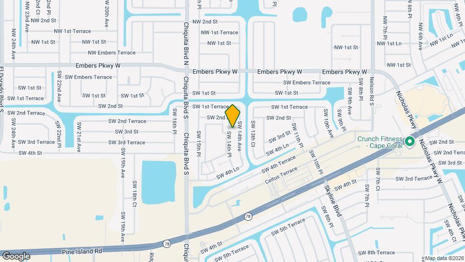 217 SW 14th Pl Map and Location Details