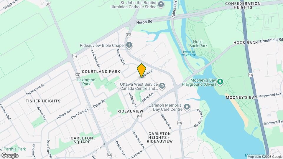 920 Dynes Rd Map and Location Details