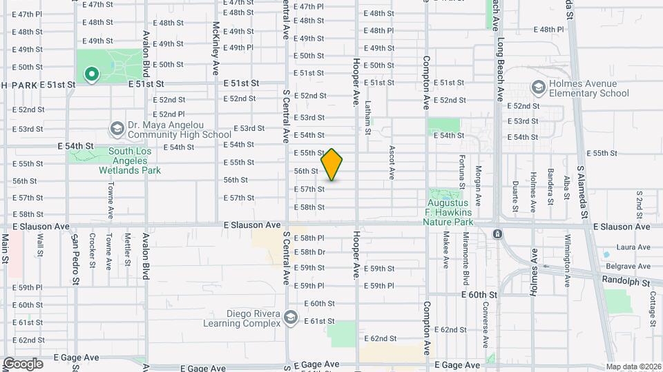 1219 E 57th St Map and Location Details