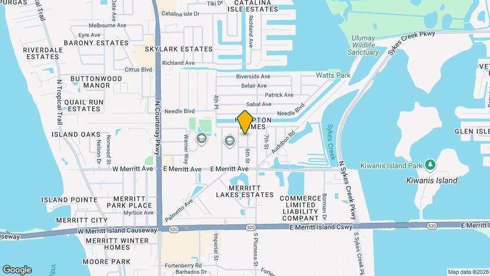 719 6th St Map and Location Details