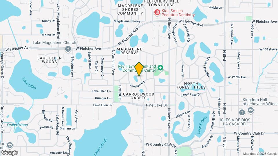 12708 Woodleigh Ave Map and Location Details