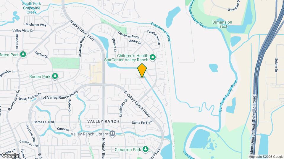 9922 Michael Irvin St Map and Location Details