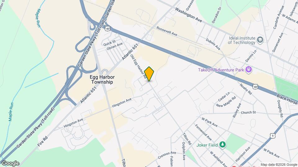 6825 Old Egg Harbor Rd, Unit 30B Map and Location Details