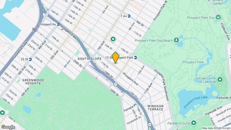 455 Prospect Ave, Unit 2 Map and Location Details