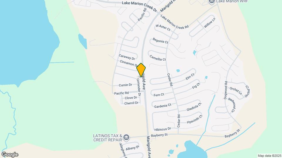 1736 Coriander Dr Map and Location Details