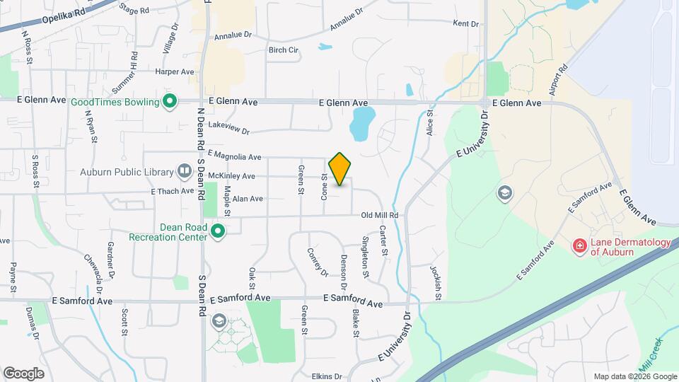 1155 Alan Ave Map and Location Details