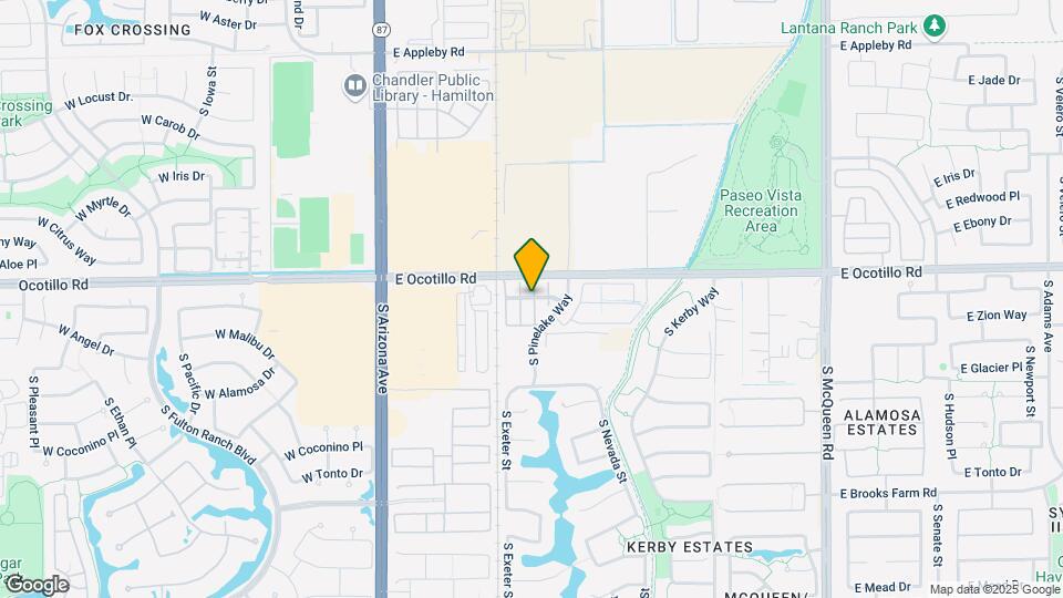 4100 S Pinelake Way Mapa y Detalles de la Ubicación