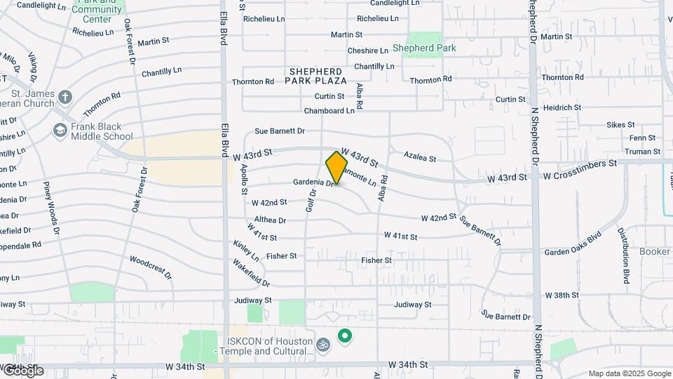 959 Gardenia Dr Map and Location Details
