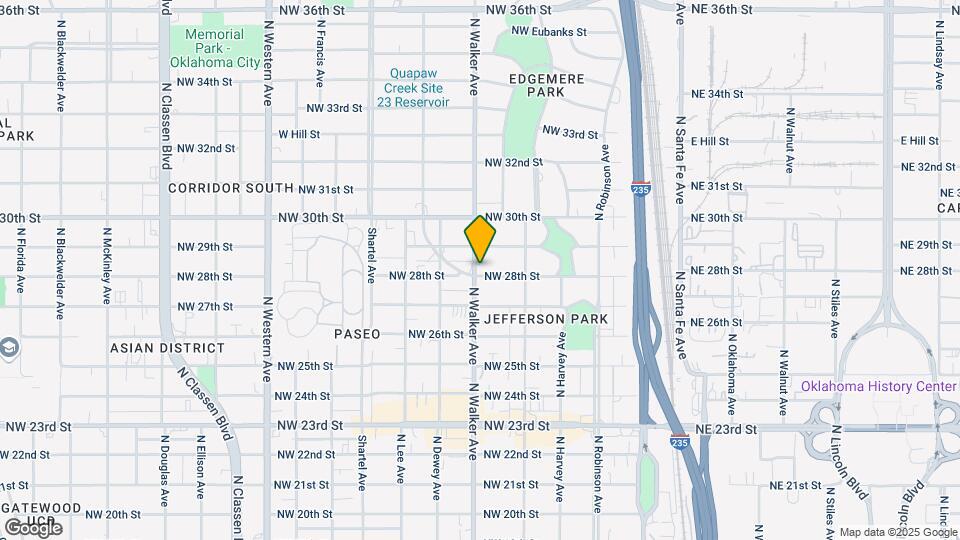 441 NW 28th St Map and Location Details