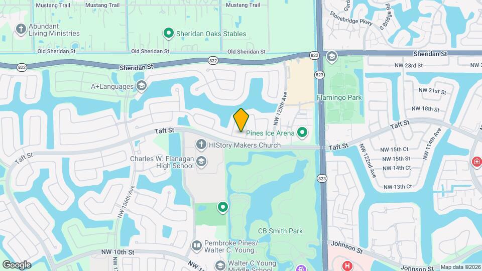 12725 NW 18th Ct Map and Location Details